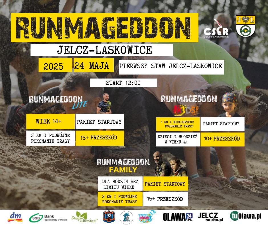 Jelcz-Laskowice: Runmageddon już 24 maja – znamy już przeszkody